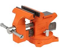 Pony Jorgensen GID-286147 - Tornillo de banco ligero con base giratoria, color naranja, 10,5 cm