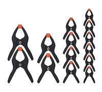 Pony Jorgensen Juego de 14 abrazaderas de resorte de plástico