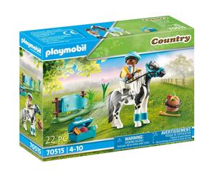 Pony Lewitzer Coleccionable de Playmobil con Accesorios