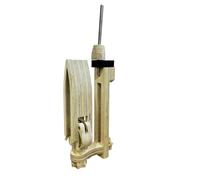 Pony para coser cuero, Clip de madera haya for coser a mano, abrazadera poni for cuero(Type 4 Quick-open)