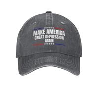 Ponycap De High Bun Hagamos Que Estados Unidos Vuelva A Ser Una Gran Depresión Transpirable Sombrero Verano Clásica Sombrero para El Sol para Running Golf Deportes