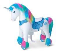PonyCycle - Unicornio de Juguete Infantil para Niños de 4 a 7 Años, Unicornio Freno, Modelo Y Avanzado, Unicornio para Montar en el Indoor & Outdoor, Y454