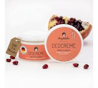 PonyHütchen Desodorante en crema sin sales de aluminio, 50 ml, cosmética natural, biológico y vegano, hecho a mano en Suiza, ideal para el equipaje de mano, 100% natural, 0% sales de aluminio