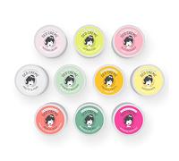 PonyHütchen - Juego completo de desodorante de crema de 10 x 5 ml - Crema desodorante sólida vegana, sin sales de aluminio ni experimentos con animales - Cosmética natural antitranspirante unisex
