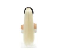 Ponytail Extension 18-32 Inch Ponytail Extension, Versatile Elastic Band Ponytail Extension for Women, Long Straight Synthetic Ponytail Daily Hair (143,20 cm)