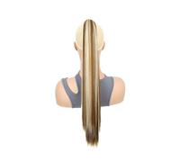 Ponytail Extension, 24" Long Straight Claw Clip Ponytails Fake Pony tail Hairpieces for Women Für den täglichen Gebrauch (12H613)
