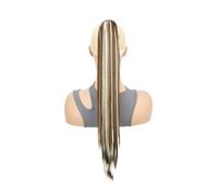 Ponytail Extension, 24" Long Straight Claw Clip Ponytails Fake Pony tail Hairpieces for Women Für den täglichen Gebrauch (8H613)