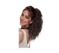 Ponytail Extension 45,5 cm Ponytail Extension Claw,Long Multi Layered Hair Fluffy Thick Wavy Curly Clip In Hair Extensions Soft Synthetic Hairpiece(6)