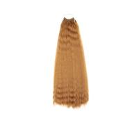 Ponytail Extension Extension 55,8 cm Liso Yaki Hair Hair for Black Women (6pcs) (Honey Blonde)