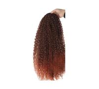 Ponytail Extension Extension Rizado Coleta Cordón Negro Mujeres Sintéticas Clip En 20 Pulgadas De Largo, Falso Pelucas Para Uso Diario(T1B350)