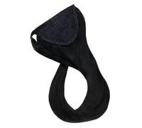 Ponytail Extension Extensiones de cola de caballo, clip en cola de caballo de cabello humano de extensión(Natural Black,14inches 70g)