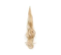 Ponytail Extension, Flexible Wrap Around Ponytail Long Wavy Curly Ponytail Hair Extensions Natural Pony tail Synthetic Hairpiece for Women 32 Inch Für den täglichen Gebrauch (P27/613)