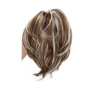 Ponytail Extension Ponytail Extension, 8" Mini Claw Clip In Ponytail Hair Extensions Natural Straight Wavy Messy Bun Hair Pieces For Women With Short Thin Hair (12H613)