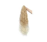 Ponytail Extension Ponytail Extension Claw 26" Curly Pony Tail Clip in Claw Hair Extensions Fluffy Natural Looking Synthetic Hairpiece for Women(27T613)