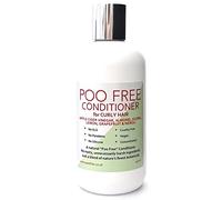 POO FREE Acondicionador Clarificante para Cabello Rizado 99% Natural - Vinagre de Manzana, Almendra y Jojoba - Calidad Cosmética pH 5.5 - Nutrición Ligera y Definición - Sin Siliconas - 250ml