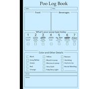 Poo Log Book: Poo Journal to Track Your Bowel Movements