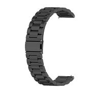 Poo4kark Correa Compatible con Polar Pacer/Pacer Pro Banda, 20mm Pulsera de Metal de Acero Inoxidable para Polar Ignite/Ignite 2/Ignite 3/Unite/Pacer/Pacer Pro, Mujer Hombre, Negro