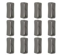 Poo4kark para Polar Grit X/Grit X Pro Retenedor de correa para reloj 22mm Reloj de Silicona Correa Retenedor Lazo 12 Unidades Hebilla de Caucho de anillo para Polar Grit X/Grit X Pro, Gris oscuro