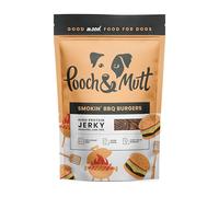 Pooch & Mutt - Galletas sin Cereales, Sabor a Hamburguesa Smokin' BBQ Burger, recompensa de Entrenamiento, Paquete de 1 x 90 g