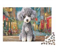 Poodle 1000 Piezas Stock De Cartas Premium Rompecabezas Clásicos Pareja Socios Alivio del Estrés Decoración De Paredes Paquete De Valor 38x26cm/1000pcs