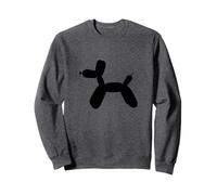 Poodle Dog Balloon Animal Illustration Graphic Designs Sudadera