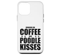 Poodle Dog Saying Coffee and Boxer Love Dog Dueño Carcasa para iPhone 12 Mini