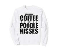 Poodle Dog Saying Coffee and Boxer Love Dog Dueño Sudadera