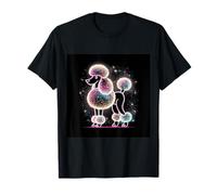 Poodle mágico con brillo Camiseta