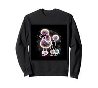 Poodle mágico con brillo Sudadera
