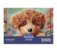 Poodle Puzzle para Adultos Obra De Arte Desafiante para Los Sentidos - El Regalo Navideño Que Conquista A Mujeres, Hombres, Adultos Y Niños (Edad Recomendada: 14+) 52x38cm/1000pcs