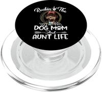 Poodle Rocking The Dog Mom and Aunt Life Mothers Day PopSockets PopGrip para MagSafe