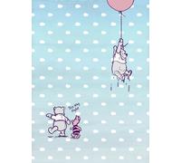 Pooh Dormitorio Papel Pintado Disney Guardería Bebés Infantil Niños Cerdito Azul