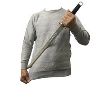 POOIQX Camiseta táctica de autodefensa SWAT policial grado 5 resistente a cortes con cuchillo, HPPE, manga larga,Alta flexibilidad(Grey,XL)