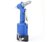 POOIQX Herramienta del Remache de Acero Inoxidable neumático, Herramienta de Mano Grado Industrial neumática Máquina de remachar,Larga Vida úTil