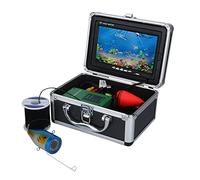 POOIQX Kit de cámara Video 7 Pulgadas 1000tvl Pesca bajo el Agua 12 PCS LED Lámpara infrarroja Luces Video Fish Finder Lake Subatwater CAM,Versatilidad para Todas Las Estaciones(F007M-15M-IR)