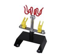 POOIQX Kit de soporte profesional for aerógrafo con abrazadera, 4 soportes for pistola pulverizadora, estación mesa for, juego inclinación giratoria 360 grados - Finish-Pro(Style 2)