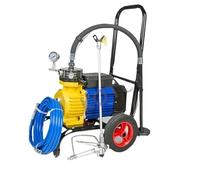 POOIQX Máquina de pulverización pintura eléctrica sin aire alta presión, herramienta multiusos, equipo for mejoras del hogar - Finish-Pro(4200W 22L)