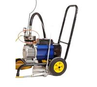 POOIQX Máquina de pulverización pintura eléctrica sin aire alta presión, herramienta multiusos, equipo for mejoras del hogar - Finish-Pro(5200W 28L)