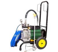 POOIQX Máquina de pulverización pintura eléctrica sin aire alta presión, herramienta multiusos, equipo for mejoras del hogar - Finish-Pro(4500W 25L)