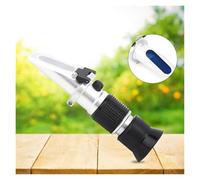 POOIQX Medidor de concentración refractómetro 0 a 90% for compensación automática Temperatura, Equipo analizador