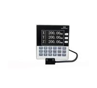 POOIQX Mini tTtl Lectura LCD Set DRO Magnético 2 Ejes Sino Óptico Torno Balanzas Lineales Electrónicas Medición Digital,Medición Precisa