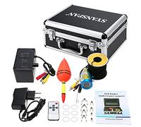 POOIQX Monitor de 7 "Pulgadas 100 0TVL Kit cámara Pesca a Prueba Agua 2 4 Piezas Infrarrojo IR LE Buscador Peces DS,Versatilidad para Todas Las Estaciones(30M)