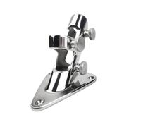 POOIQX Soporte de Base mástil Bandera Acero Inoxidable 316 for Uso Marino, for yate, Asiento Antena FRP, Accesorios for Yates, Hardware,Conexión Marina Robusta