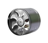 POOIQX Ventilador De Conducto 4 Pulgadas, Aire, Tubo Metal, Escape, Mini Extractor, Pared For Baño, Ventana Atti, Maestro de flujo