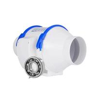 POOIQX Ventilador De Conducto En Línea Silencioso, Salida Ventilación, Campana Extractora Aire, For Baño, Inodoro, Cocina, Maestro de flujo(GF200-100A (4inch))