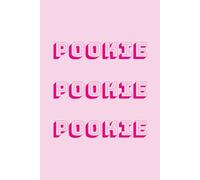 Pookie Notebook: Pink Journal for Teens and Adults, 120 lined pages, 6x9 inches, His and Hers Gifts