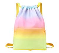 Pool Bags, Drawstring Backpack, 14,17 x 5,51 x 18,9 pulgadas, gran capacidad portátil, transpirable, resistente al agua, ideal para deportes de agua, amigos, familia, gimnasio, casual deportes