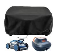 Pool Cleaner Caddy Cover, Outdoor Vacuum Storage Protector, Sunproof Dustproof Shielding Fabric, Heavy-Duty Impermeable Cover for Garden Lawn Patio Yard Use, Adaptive Weather Protection