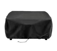 Pool Cleaner Cover, Weatherproof Vacuum Caddy Protector, Black Oxford Dust Shield for Outdoor Pool Equipment in Garden Patio Yard Lawn Backyard Deck Gold Storage Shed Sunproof Use