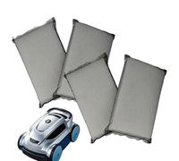 Pool Cleaner Filter Pads, Robot Vacuum Replacements, 4-Piece Fine Filtration Set, Debris and Dust Removal, for Household Pool Maintenance, Cleaning Accessory Kit
